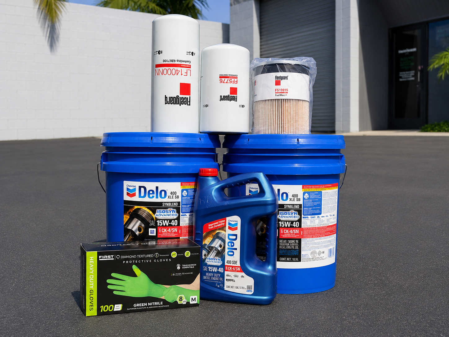 Donaldson and Fleetguard filters for fleet maintenance.